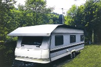 Krycí střecha karavanu Nellen Zelte Typ 1